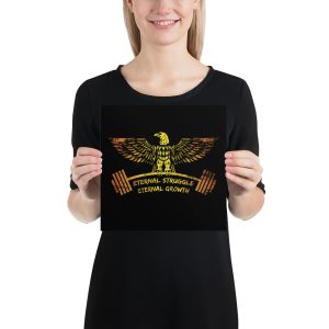 Eternal Struggle Gym Eagle - Poster