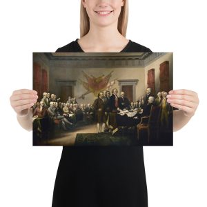 Declaration of Independence (1819) by John Trumbull - Poster