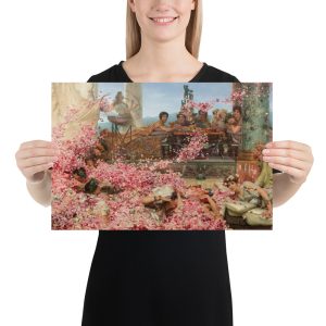 The Roses of Heliogabalus by Sir Lawrence Alma-Tadema - Poster