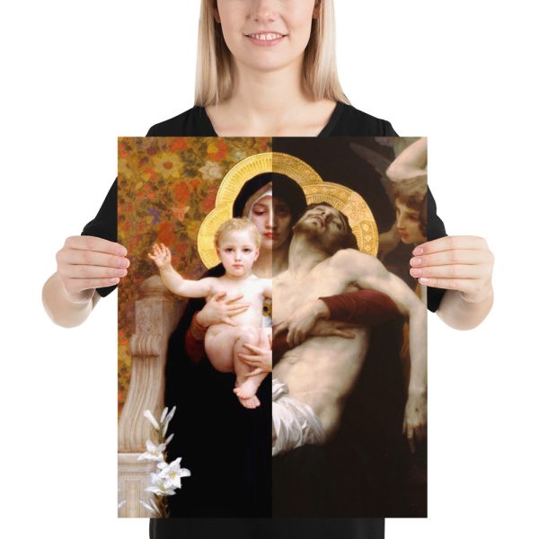 Jesus and Mary - Poster