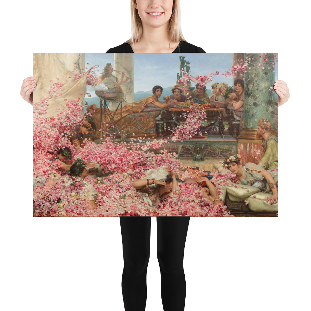 The Roses of Heliogabalus by Sir Lawrence Alma-Tadema – Poster ...