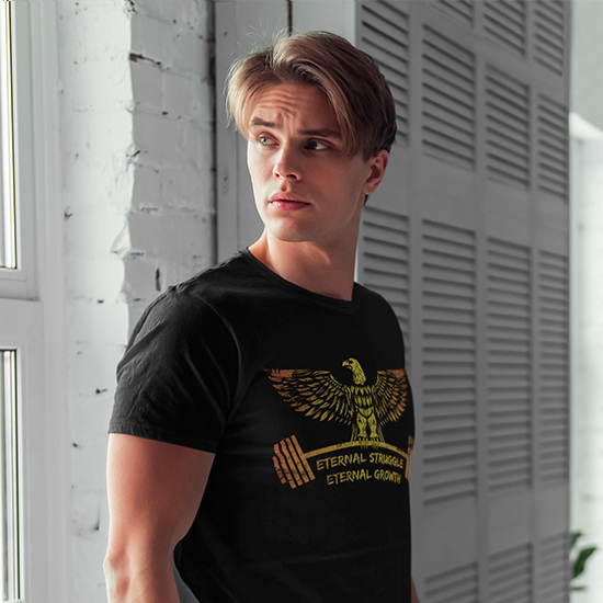 Eternal Struggle Gym Eagle - Unisex T-Shirt