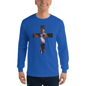 Saint Michael's Cross - Men’s Long Sleeve Shirt