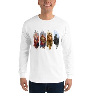 Warriors Through Time - Men’s Long Sleeve Shirt