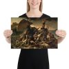 La Balsa de la Medusa - JEAN LOUIS THÉODORE GÉRICAULT - Poster