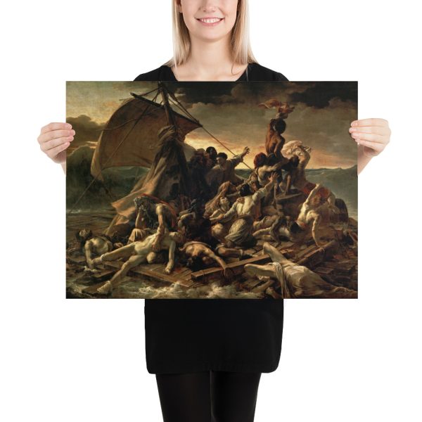 La Balsa de la Medusa - JEAN LOUIS THÉODORE GÉRICAULT - Poster