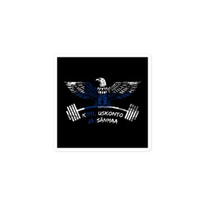 Finland's Gym Eagle - Koti, Uskonto ja Isänmaa - Sticker