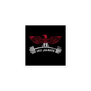 Monaco's Gym Eagle - Deo Juvante - Sticker
