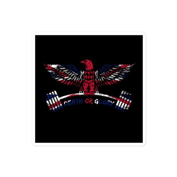 United Kingdom's Gym Eagle - Death or Glory - Sticker