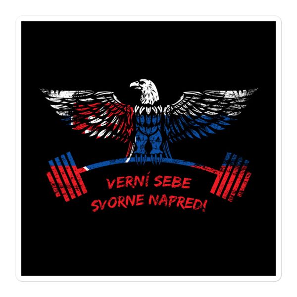Slovakia's Gym Eagle - Verni Sebe Svorne Napred! - Sticker