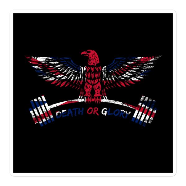 United Kingdom's Gym Eagle - Death or Glory - Sticker