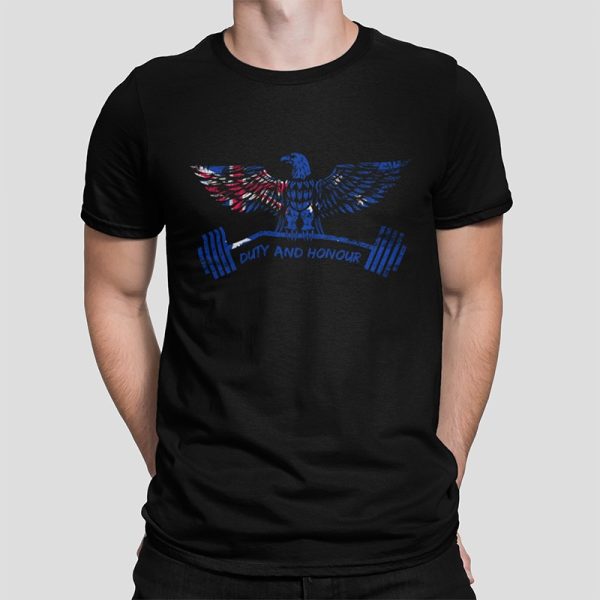Australia's Gym Eagle - Duty and Honour - Unisex T-Shirt