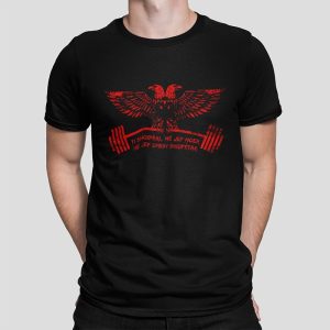 Albania's Gym Eagle - Ti Shqipëri, më jep nder - Unisex T-Shirt