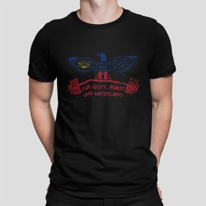 Liechtenstein's Gym Eagle - Für gott, Fürst und Vaterland - Unisex T-Shirt