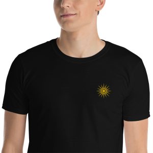Embroidered Vergina Sun - Unisex T-Shirt