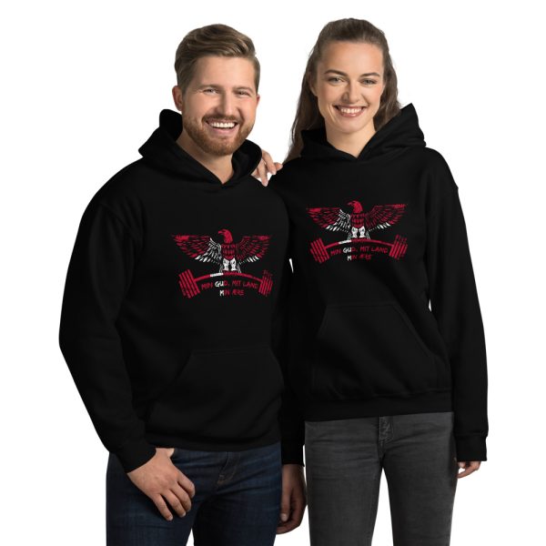 Denmark's Gym Eagle - Min Gud Mit Mand Min ære - Unisex Hoodie