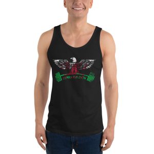 Wale's Gym Eagle - Cymru Am Byth - Unisex Tank Top