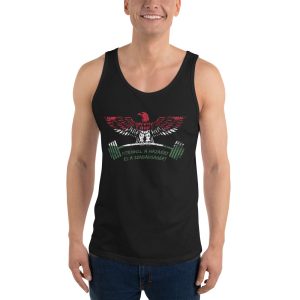 Hungary's Gym Eagle - Istennel a Hazáért és a Szabadságért - Unisex Tank Top