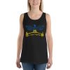 unisex-premium-tank-top-black-front-61816d8237a26.jpg Ukraine's Gym Eagle - Слава Україні - Unisex Tank Top