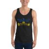unisex-premium-tank-top-charcoal-black-triblend-front-61816d8237b56.jpg Ukraine's Gym Eagle - Слава Україні - Unisex Tank Top