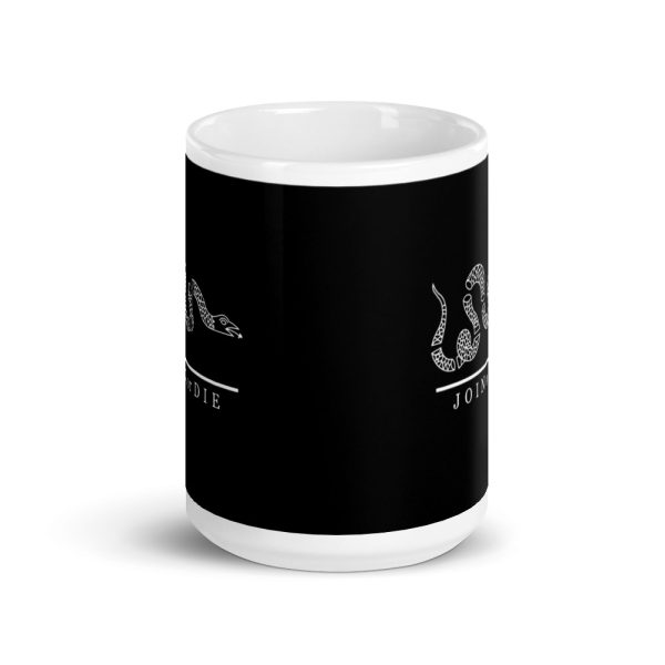 Join or Die Black - Mug