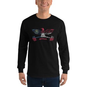 Georgia Gym Eagle - Men’s Long Sleeve Shirt