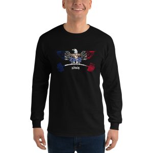Iowa Gym Eagle - Men’s Long Sleeve Shirt
