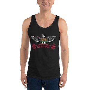 California Gym Eagle - Unisex Tank Top