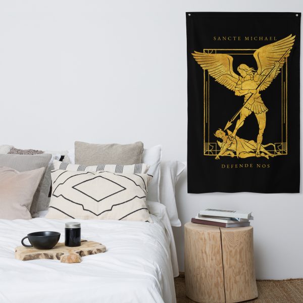 Golden Saint Michael - Flag