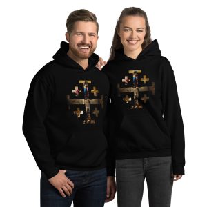 Limited Edition Saint Michael Jerusalem Cross - Unisex Hoodie