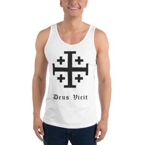 Deus Vicit - Black - Tank Top