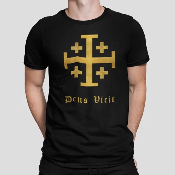 Deus Vicit - T-Shirt