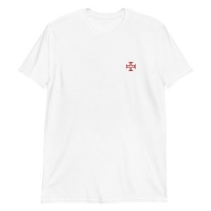 Embroidered Order of Christ Cross - T-Shirt