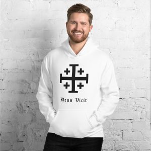 Deus Vicit - Black - Hoodie