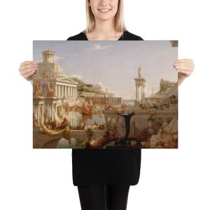 The Consummation The Course of the Empire by Thomas Cole – Poster