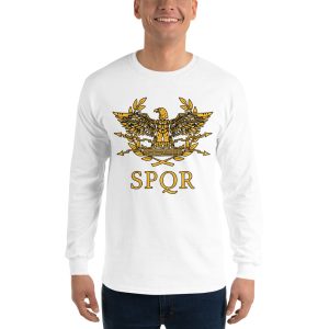 Roman Eagle – Men’s Long Sleeve Shirt
