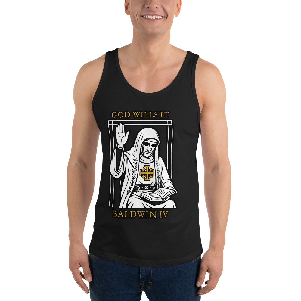 God Wills It Baldwin IV – Men’s Tank Top