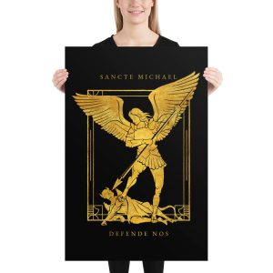 Golden Sancte Michael - Poster