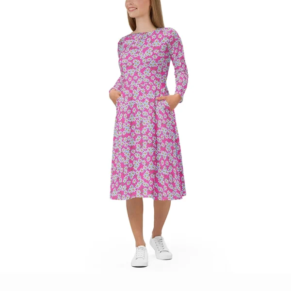 Rose Trad Wife Dress