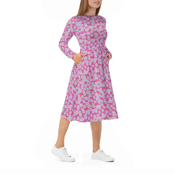 Rose Trad Wife Dress