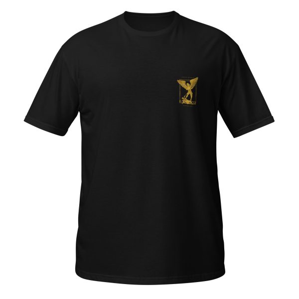 unisex-basic-softstyle-t-shirt-black-front-6a2414f2bba4d.jpg Godlen Sancte Michael - T-Shirt